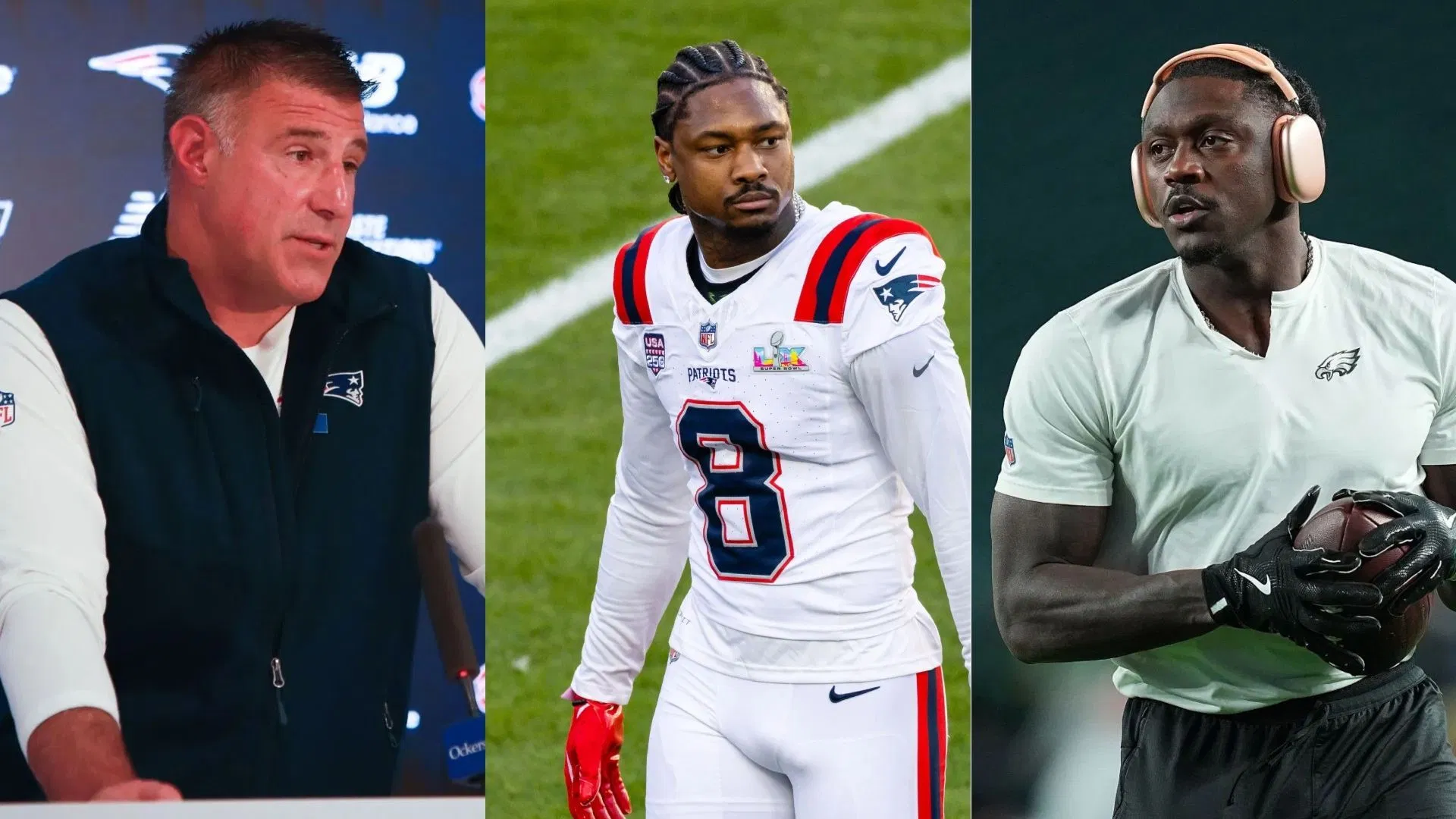 Patriots HC Mike Vrabel dá um veredicto claro sobre trazer Stefon Diggs de volta após a contratação de AJ Brown