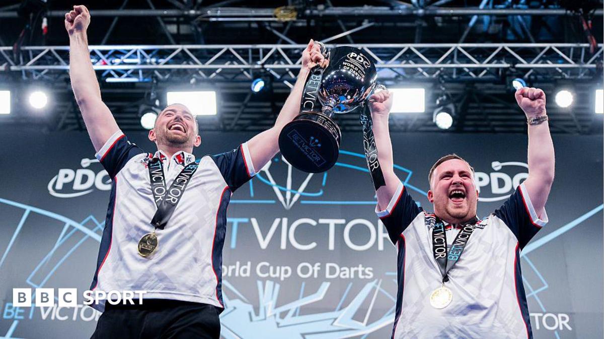 Copa do Mundo de Dardos: Luke Littler e Luke Humphries levam a Inglaterra ao sexto título mundial