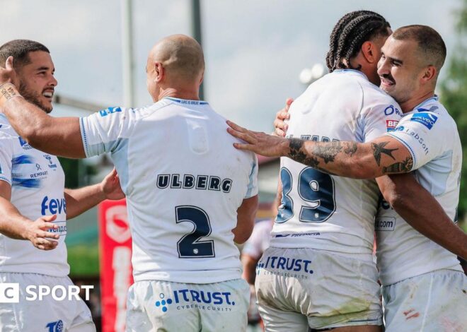 Superliga: Huddersfield Giants 16-36 Toulouse Olympique