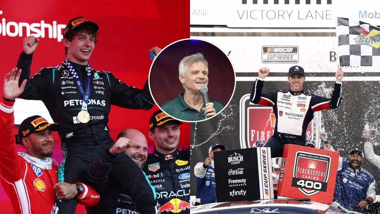 “Vocês todos são demais”: Kenny Wallace rebate as alegações de que a Toyota tem uma vantagem ao traçar paralelos com Kimi Antonelli da F1