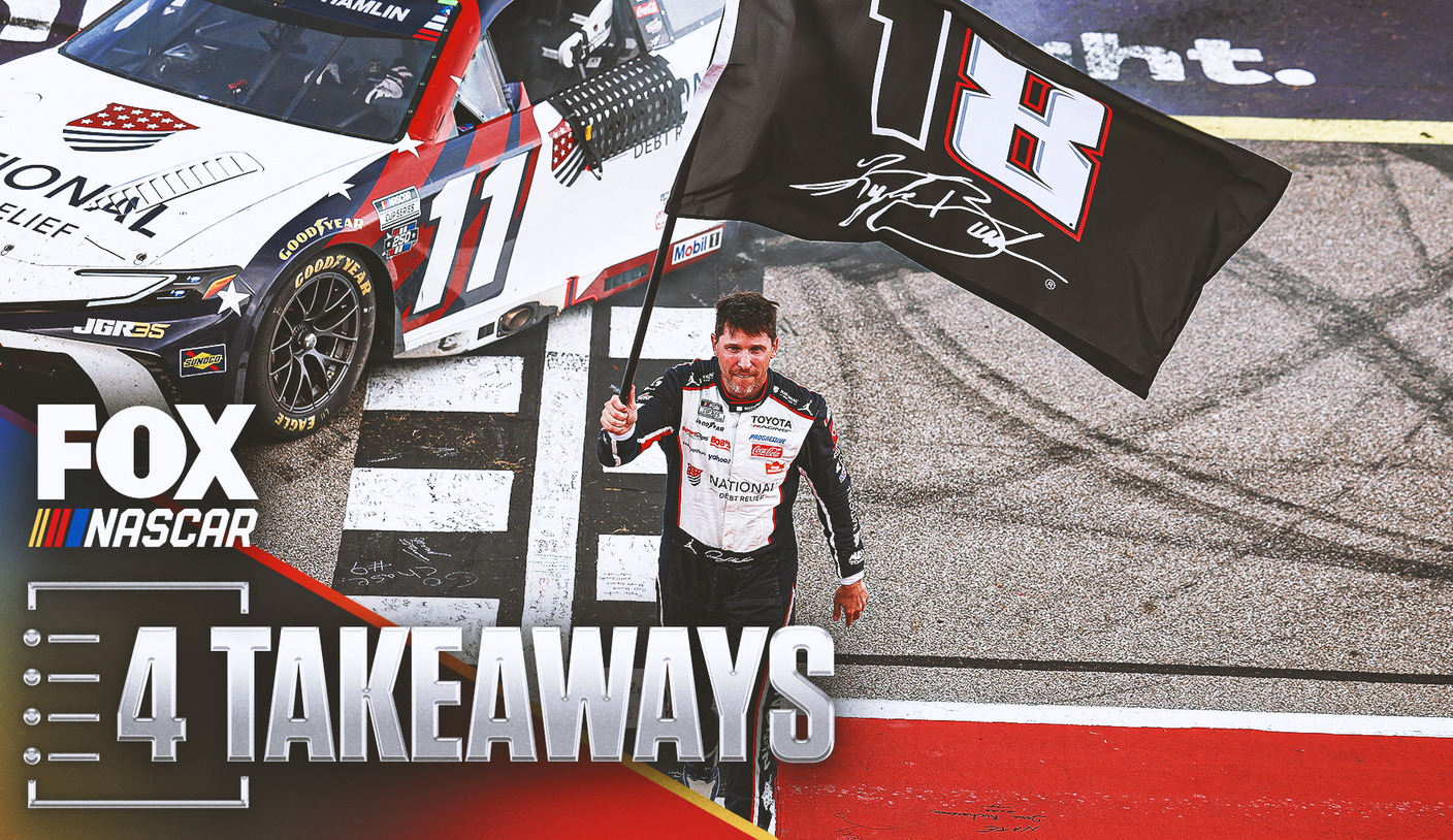 4 conclusões de outra vitória de Denny Hamlin da pior para a primeira