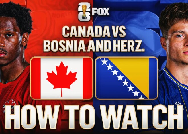 Canadá x Bósnia e Herzegovina: como assistir, canal de TV, transmissão ao vivo