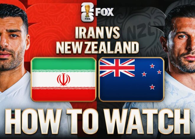 Irã x Nova Zelândia: como assistir, canal de TV, transmissão ao vivo