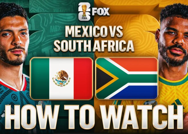 Como assistir México x África do Sul: canal de TV e transmissão ao vivo – Grupo A da Copa do Mundo FIFA 2026