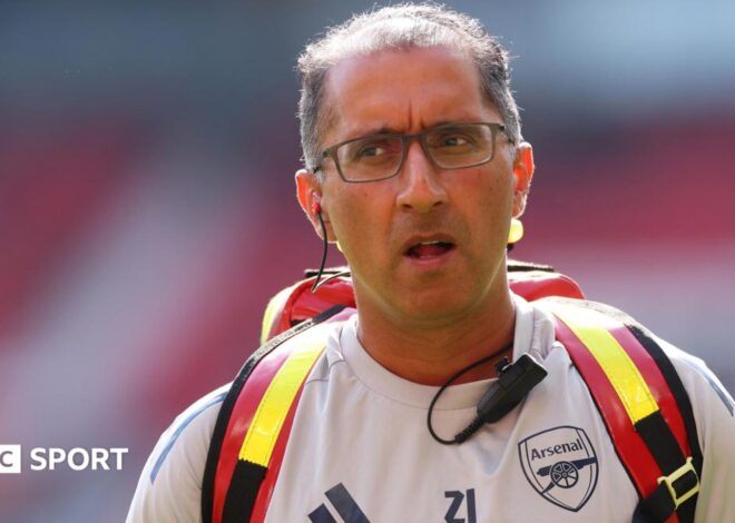 Arsenal: Chefe de medicina esportiva, Dr. Zafar Iqbal, deixando o clube
