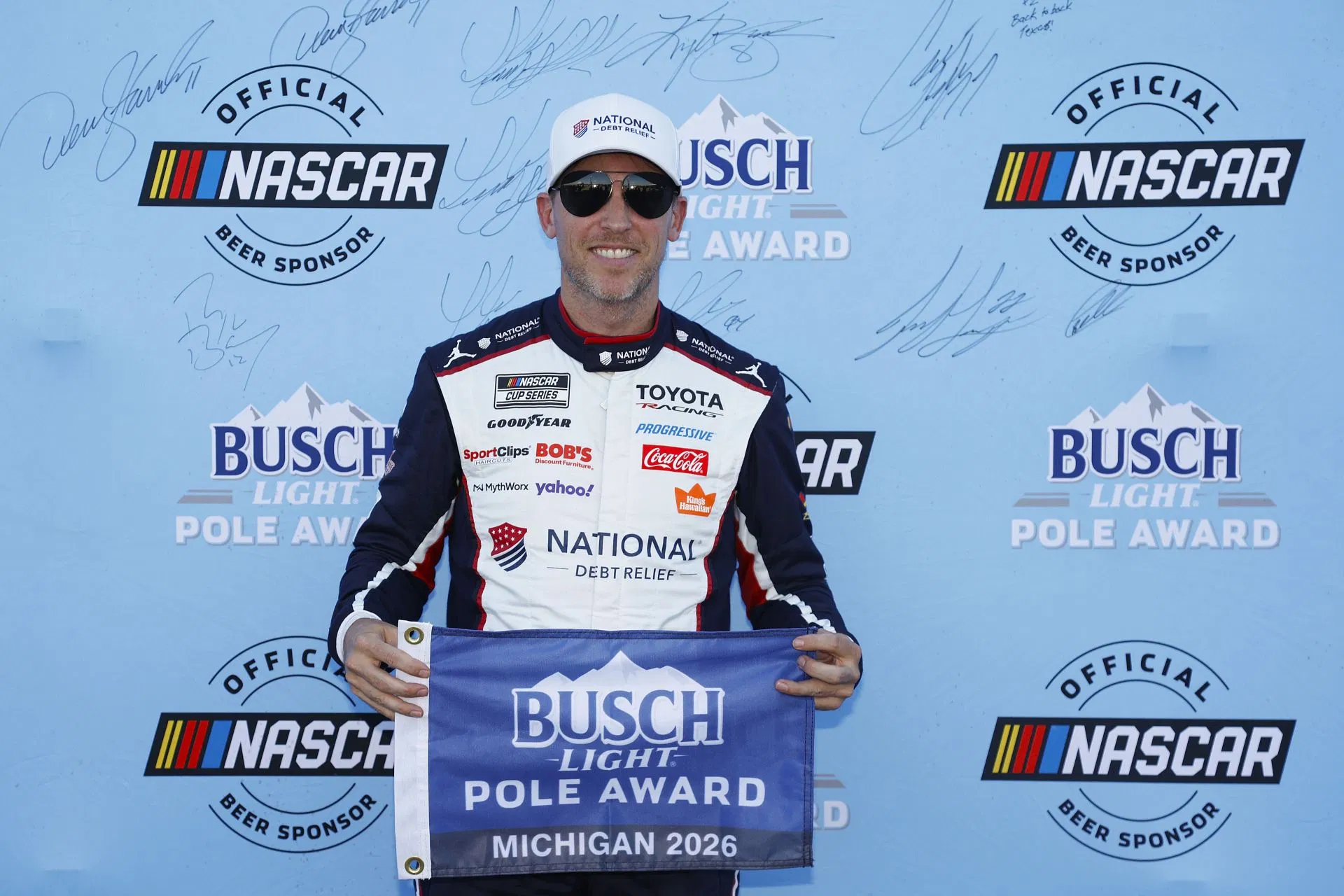 NASCAR no Michigan Lineup 2026: ordem inicial e pole para 2026 FireKeepers Casino 400