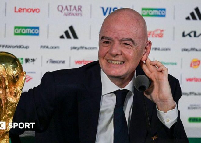 O presidente da FIFA, Infantino, poderia ter defendido a Copa do Mundo – em vez disso, ele disse ‘calma, relaxe’