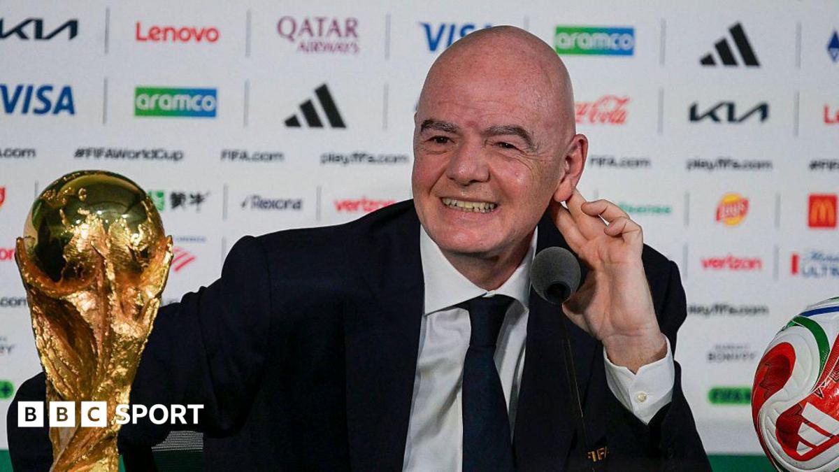 O presidente da FIFA, Infantino, poderia ter defendido a Copa do Mundo – em vez disso, ele disse ‘calma, relaxe’