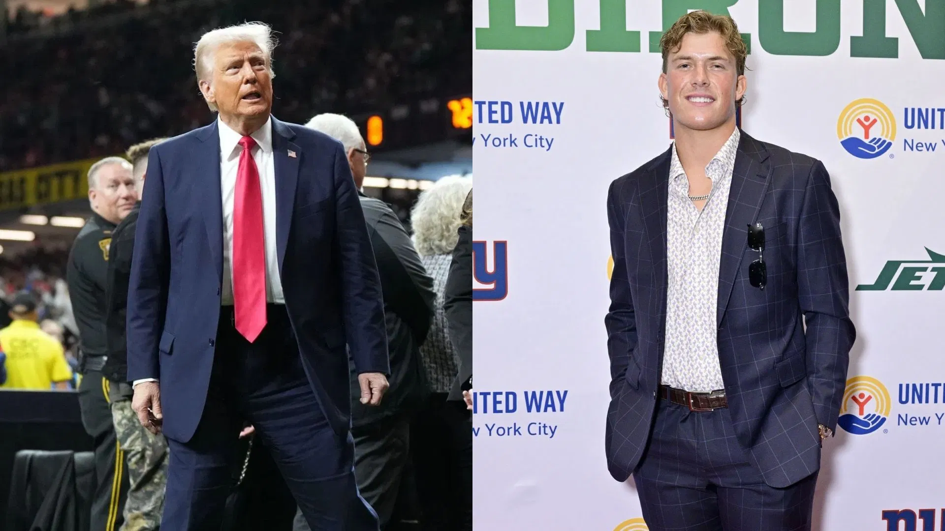 Donald Trump afirma que Jaxson Dart seria o “maior atleta” no esporte feminino enquanto desmaiava pelo Giants QB