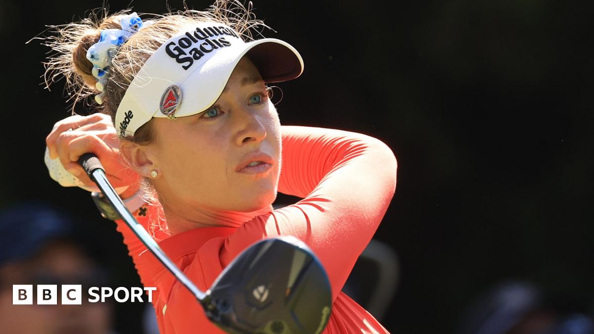 Aberto Feminino dos EUA: Nelly Korda assume a liderança enquanto Charley Hull sobe na tabela de classificação