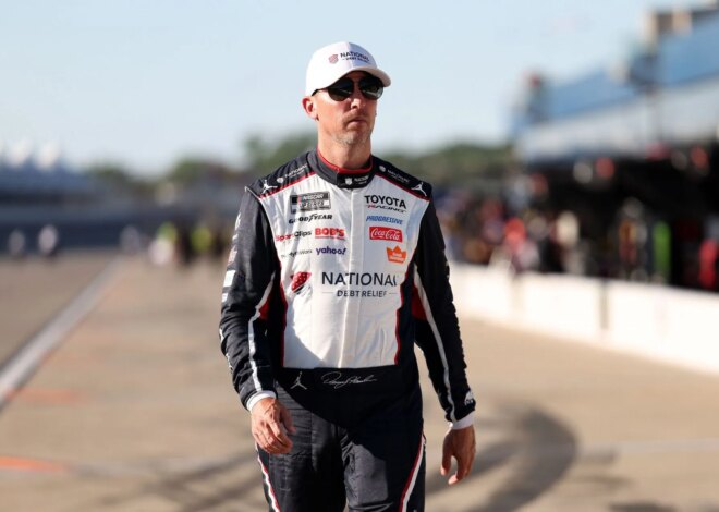 Denny Hamlin envia uma mensagem ousada ao contemplar um marco histórico em Pocono: “Agora é uma oportunidade tão boa como sempre”