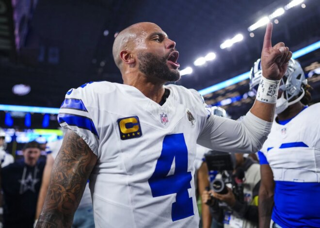 Fonte dos Cowboys revela que Dak Prescott perdeu peso devido ao estresse durante a entressafra