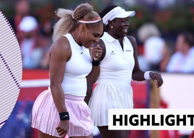 Queen’s Tennis: Serena Williams vence no retorno com a parceira de duplas Victoria Mboko