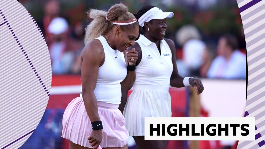 Queen’s Tennis: Serena Williams vence no retorno com a parceira de duplas Victoria Mboko