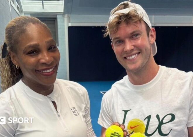 Serena Williams no Queen’s: parceira britânica em manter o retorno do grande segredo americano