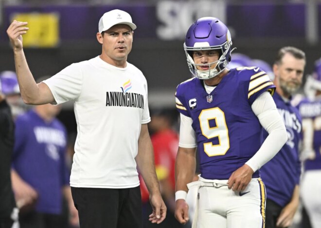 “Ele sabe que JJ McCarthy já é o reserva”: os fãs da NFL reagem ao enorme deslize freudiano de Kevin O’Connell sobre o futuro do Vikings QB