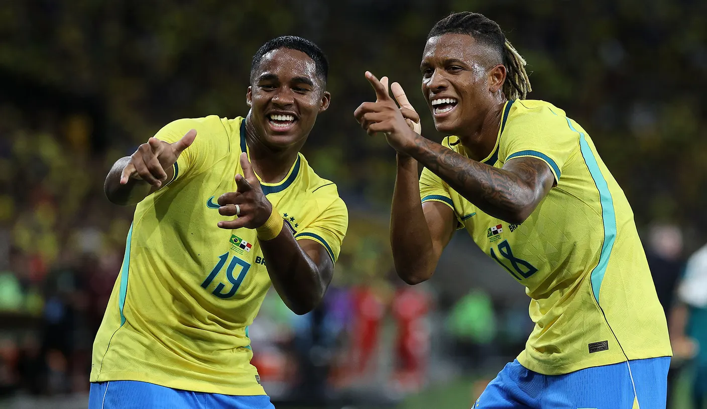 Endrick, do Brasil, faz promessa de Copa do Mundo a Ancelotti após marcar a vitória em amistoso