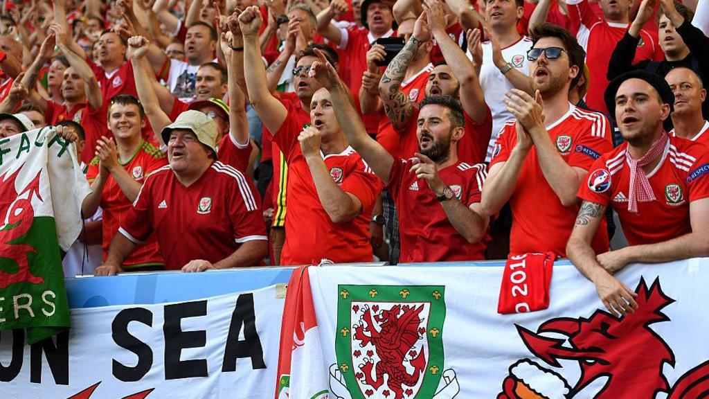 ‘Foi como estar em Cardiff – havia torcedores galeses por toda parte’