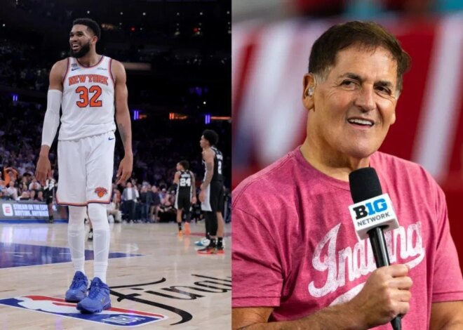 Mark Cuban se aprofunda no livro de regras da NBA para destacar as controversas táticas de entrada de Karl-Anthony Towns sobre Dylan Harper que assombrou o Spurs no jogo 4