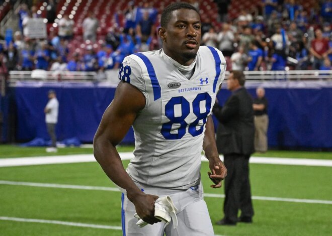 Depois de mais uma temporada totalmente UFL, Battlehawks WR Hakeem Butler espera pela convocação da NFL