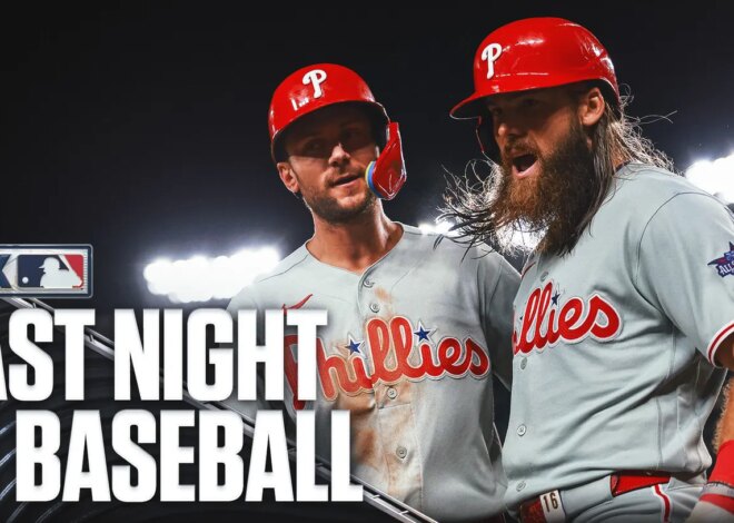 Ontem à noite no beisebol: Phillies explodiu duas vezes e depois jogou o incrível 9º lugar para vencer