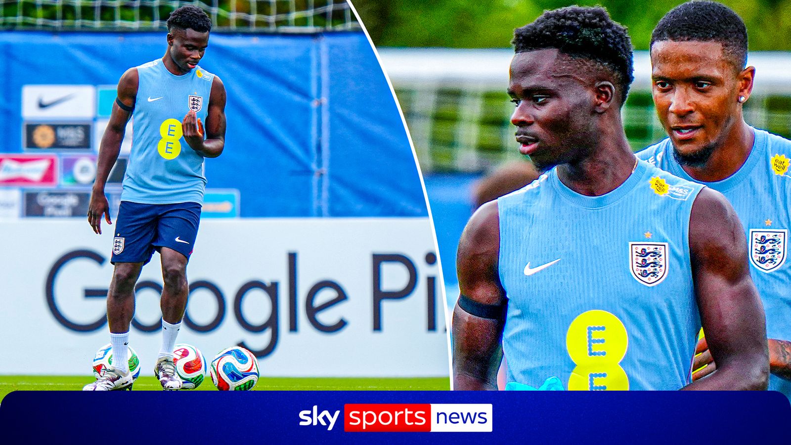 A condição física de Saka é uma preocupação para a Inglaterra? Números de disponibilidade do Winger analisados