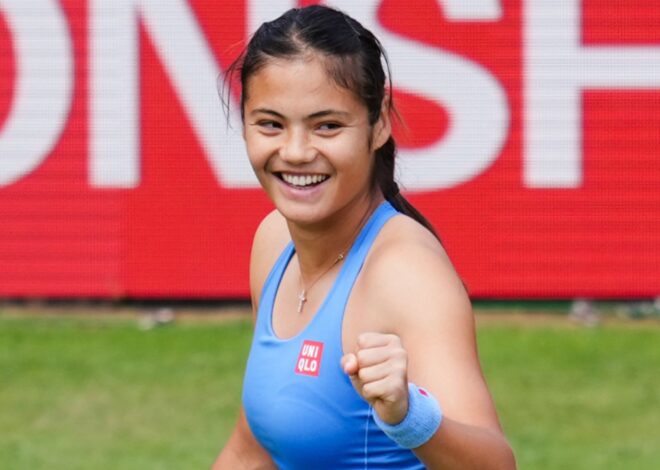 Queen’s Club: Emma Raducanu impressiona na vitória em dois sets sobre Anna Blinkova na preparação para Wimbledon | Notícias sobre tênis