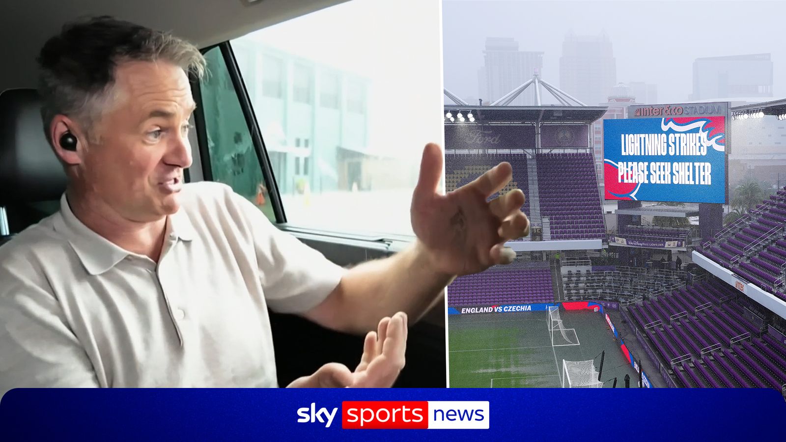 ‘É absolutamente inacreditável!’ | O clima poderá atrasar o último aquecimento da Inglaterra para o WC?