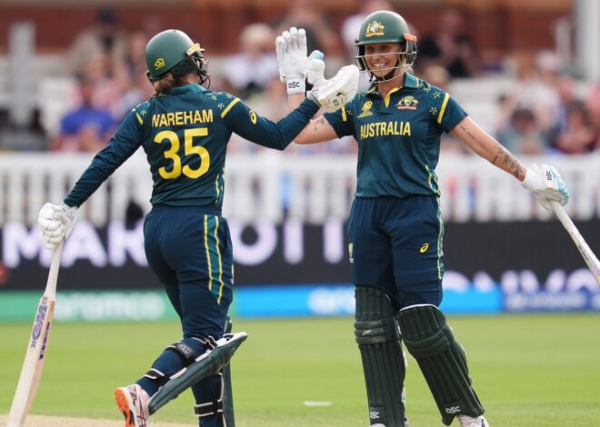 Copa do Mundo Feminina T20: Austrália eliminou a Índia do torneio com vitória de seis postigos para definir a semifinal contra as Índias Ocidentais | Notícias de críquete