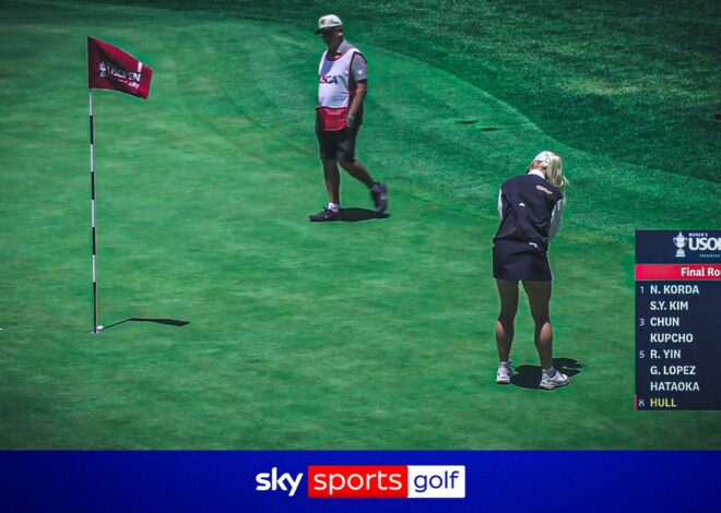 Hull dá início ao sonho com águia de abertura no US Women’s Open!