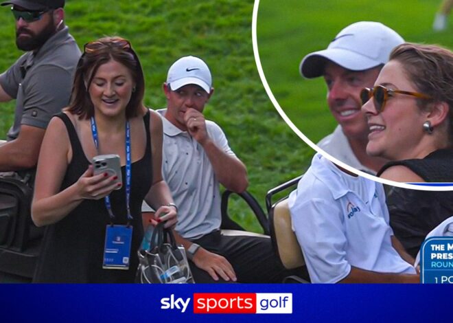 ‘Você merece ser nomeado cavaleiro!’ – Os fãs aproveitam a chance de tirar uma foto de McIlroy!
