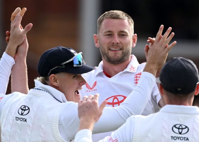 Inglaterra definiu a Nova Zelândia 254 para vencer o primeiro teste no Lord’s com Black Caps terminando o segundo dia repleto de postigos em 36-3 | Notícias de críquete