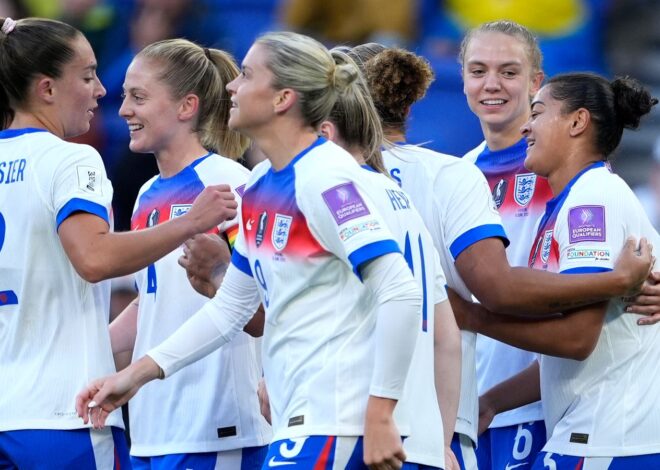 Inglaterra Feminino 3 – 0 Ucrânia Feminino