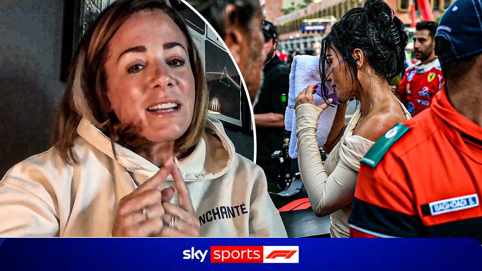 ‘Kimi, não Kim!’ | A reação hilariante de Crofty quando Kim K roubou a toalha de Antonelli!