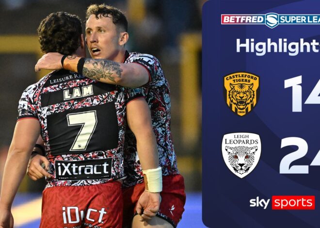 Castleford Tigers 14-24 Leigh Leopards