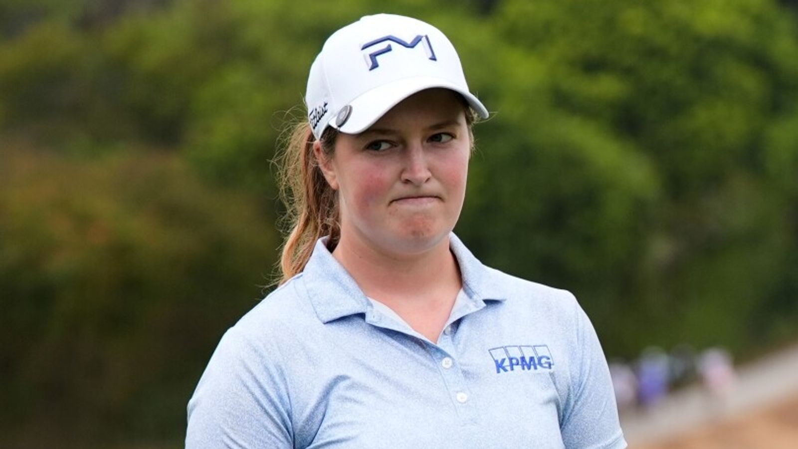 Aberto Feminino dos EUA: Lottie Woad recebeu penalidade de dois chutes por violação de bunker durante a terceira rodada | Notícias sobre golfe
