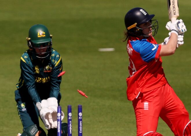 Inglaterra x Austrália: anfitriões sofrem derrota por cinco postigos no aquecimento da Copa do Mundo Feminina T20 em Cardiff | Notícias de críquete
