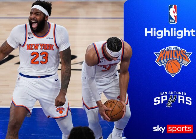 Knicks completam retorno emocionante e conquistam uma vitória na glória da NBA
