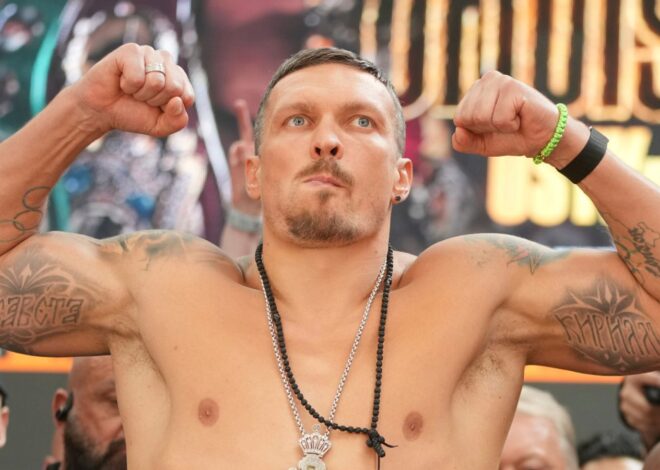 Oleksandr Usyk desocupa títulos mundiais, mas diz que sua ‘última dança’ ainda está por vir | Notícias de boxe