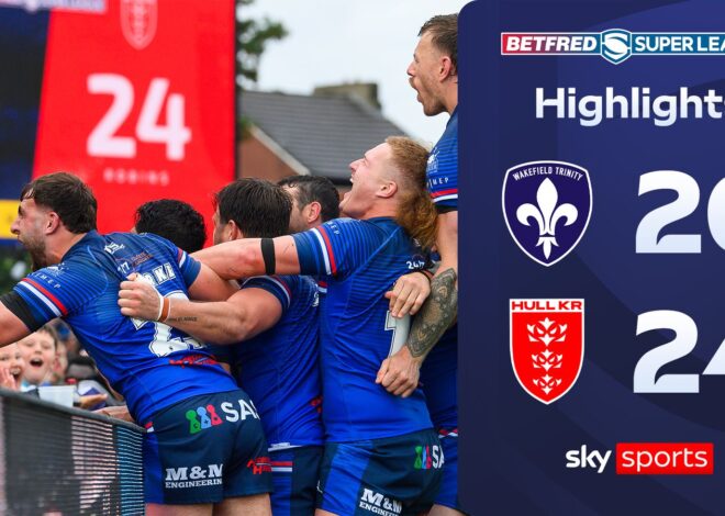Wakefield conquista vitória no último suspiro sobre Hull KR
