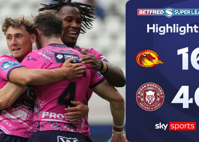 Wigan Warriors conquistam vitória fácil sobre Catalans Dragons em Paris!