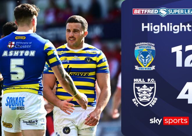 Warrington Wolves 12-4 Hull FC