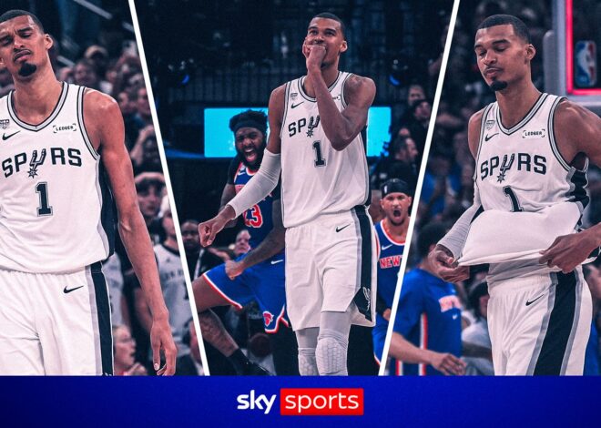 AGONIA para Wembanyama enquanto os Knicks vencem o jogo 2 após um final épico!