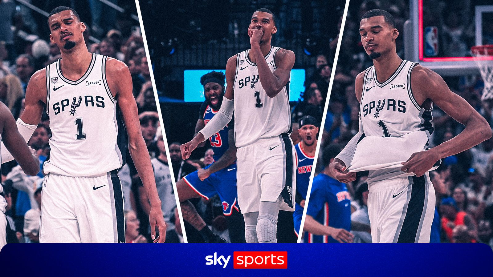 AGONIA para Wembanyama enquanto os Knicks vencem o jogo 2 após um final épico!