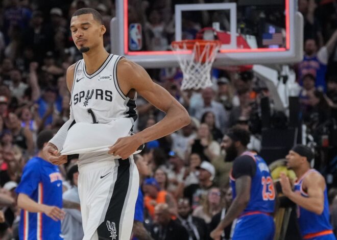 Finais da NBA: New York Knicks venceu o San Antonio Spurs por pouco após erro de Victor Wembanyama e subiu por 2 a 0 após duas vitórias fora de casa | Notícias da NBA