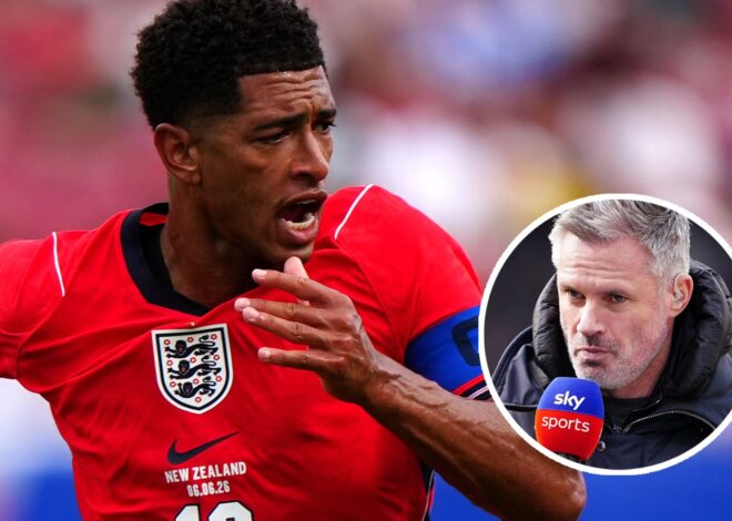 Jude Bellingham: Jamie Carragher teme que o papel da estrela do Real Madrid na Inglaterra possa ‘dominar as ondas de rádio’ na Copa do Mundo | Notícias de futebol