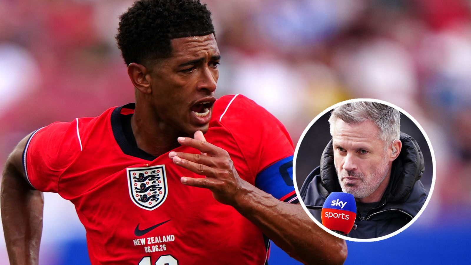 Jude Bellingham: Jamie Carragher teme que o papel da estrela do Real Madrid na Inglaterra possa ‘dominar as ondas de rádio’ na Copa do Mundo | Notícias de futebol