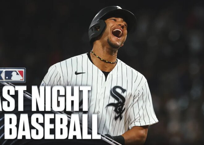 Ontem à noite no beisebol: uma caminhada historicamente rara para um novato do White Sox