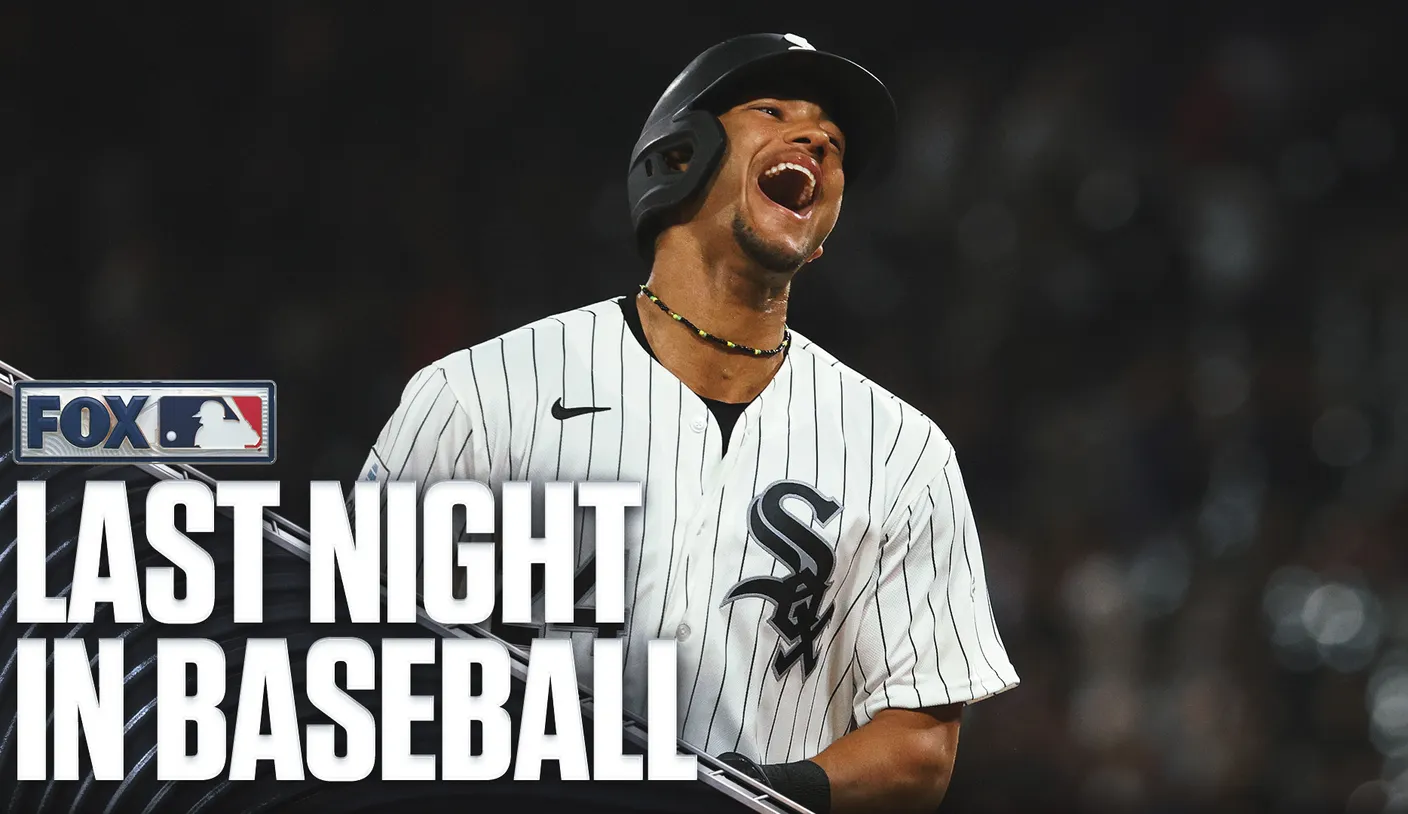 Ontem à noite no beisebol: uma caminhada historicamente rara para um novato do White Sox