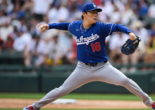 Yoshinobu Yamamoto chega a 4 eliminações do jogo perfeito e perde o no-hitter na nona entrada
